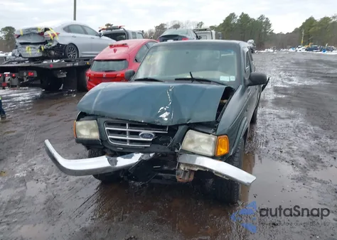 2002 Ford Ranger Xlt from USA, damaged, VIN 1FTZR44E82TA67327